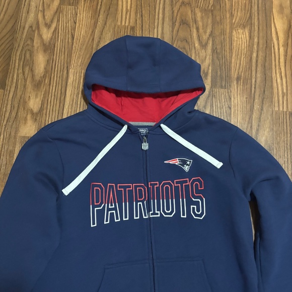 Pro Line / Fanatics * Full Zip Sweatshirt Hoodie * NE Patriots * Like NEW * L - Picture 9 of 10